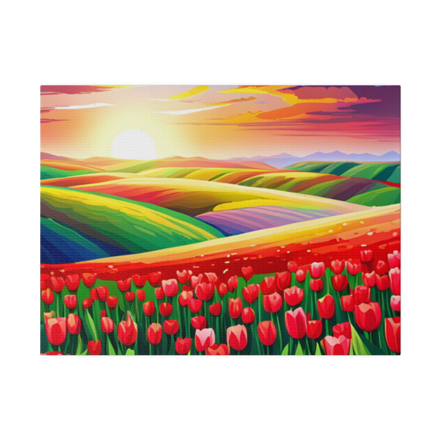 Matte Canvas, Stretched, 0.75"
