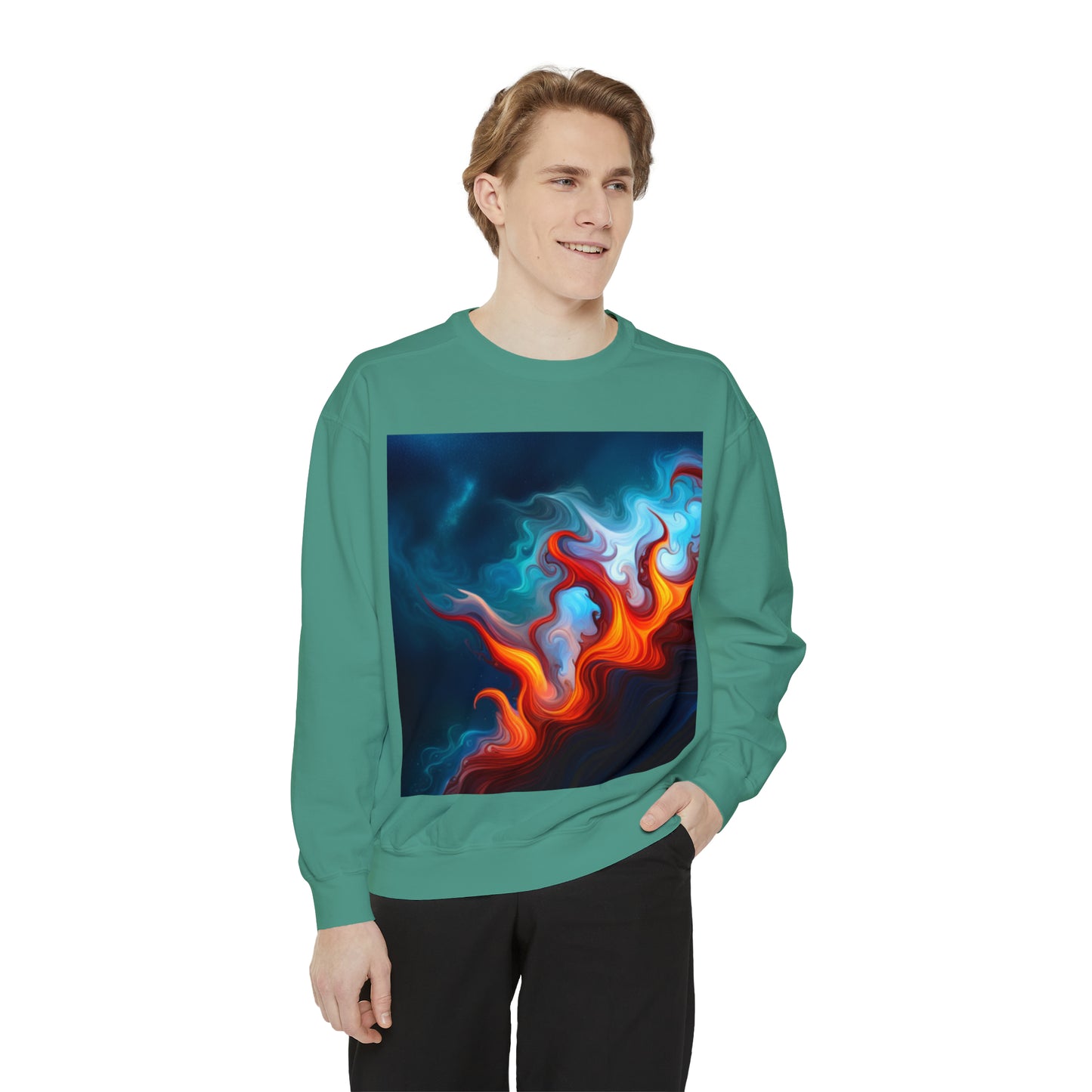 Unisex Garment-Dyed Sweatshirt