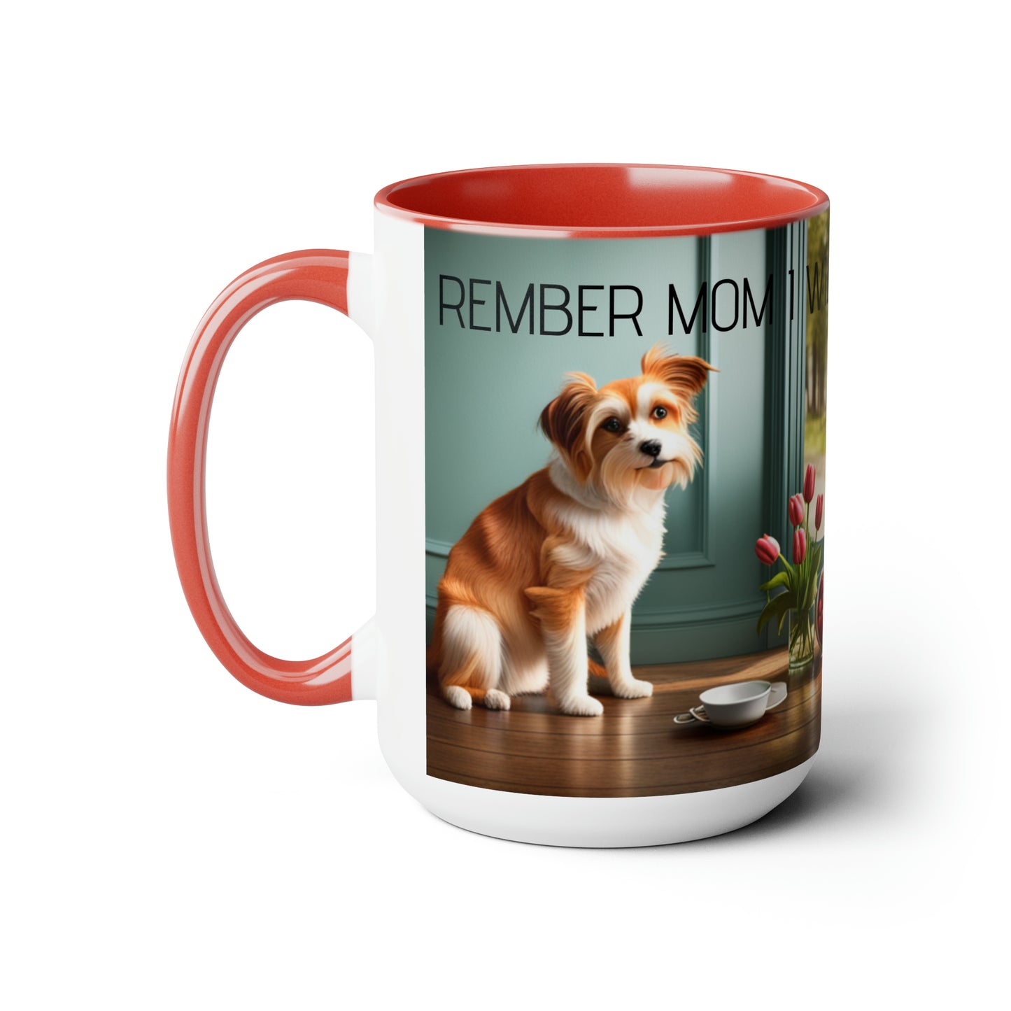 Two-Tone Coffee Mugs, 15oz