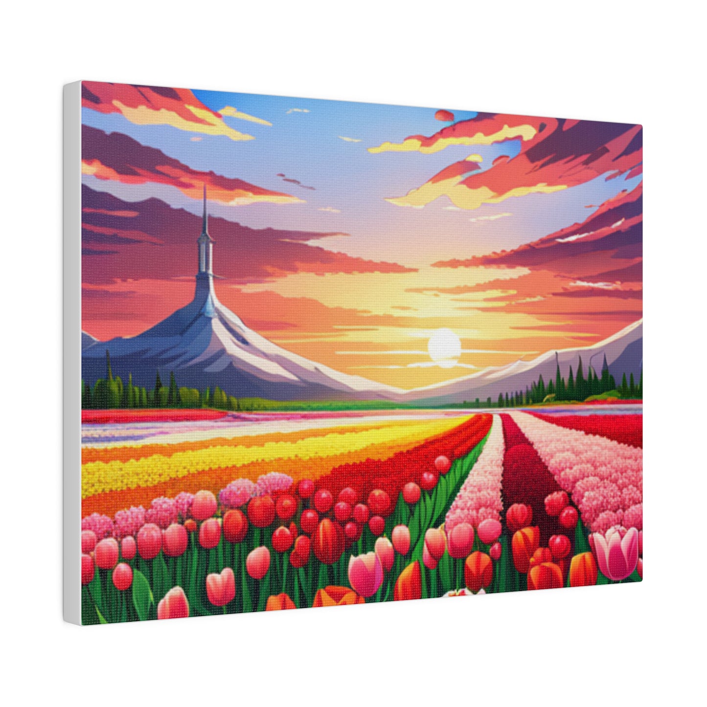 Matte Canvas, Stretched, 0.75"