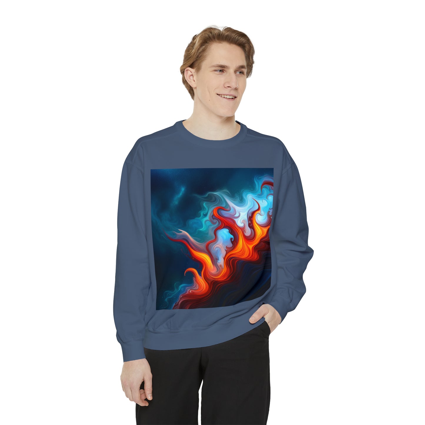 Unisex Garment-Dyed Sweatshirt