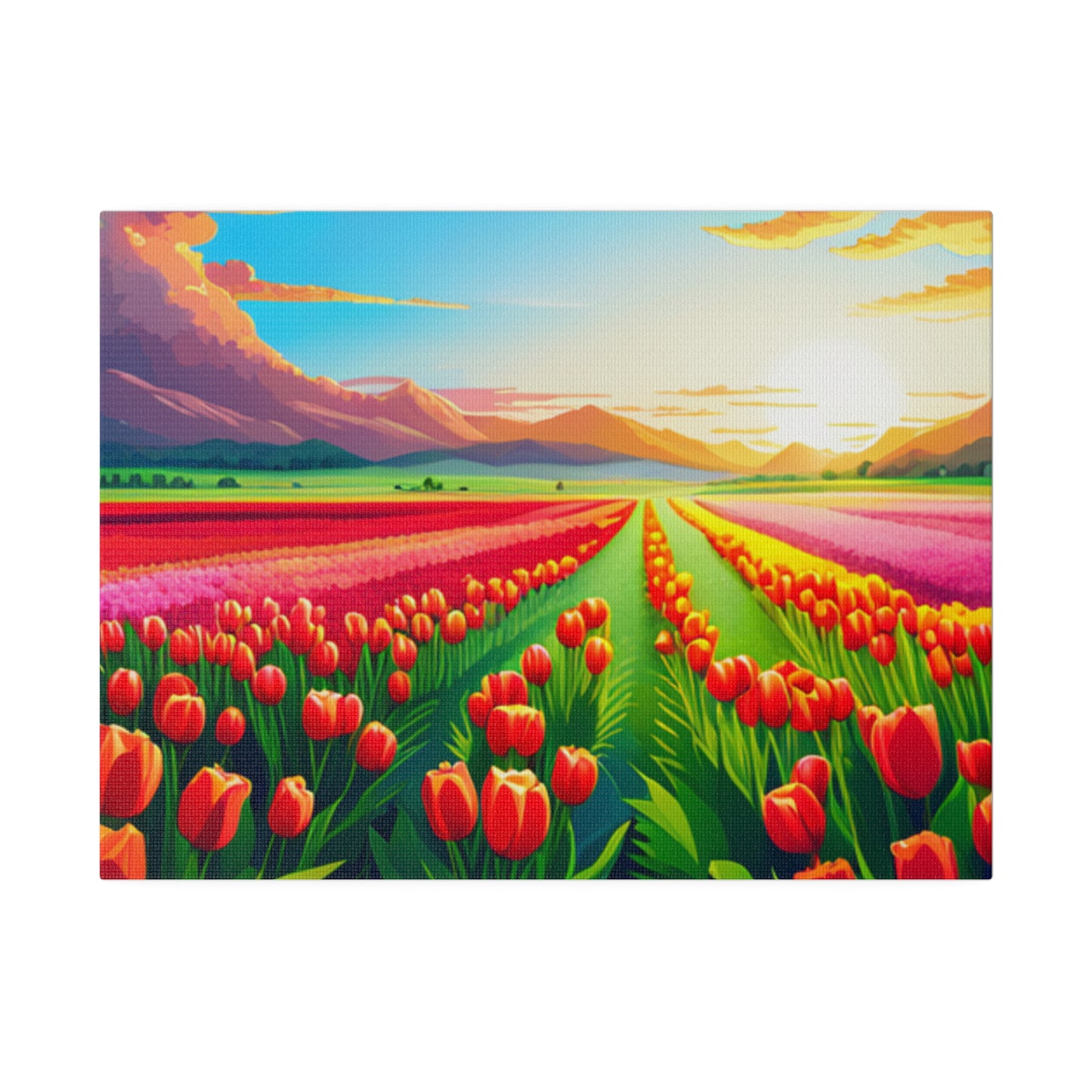 Matte Canvas, Stretched, 0.75"