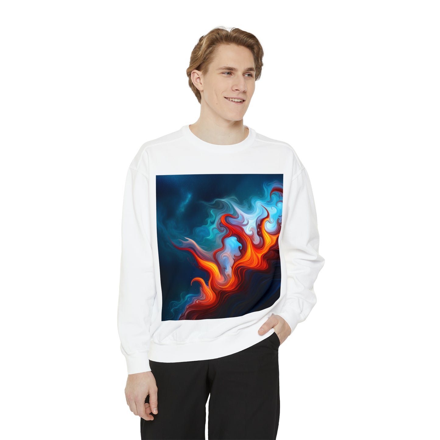 Unisex Garment-Dyed Sweatshirt