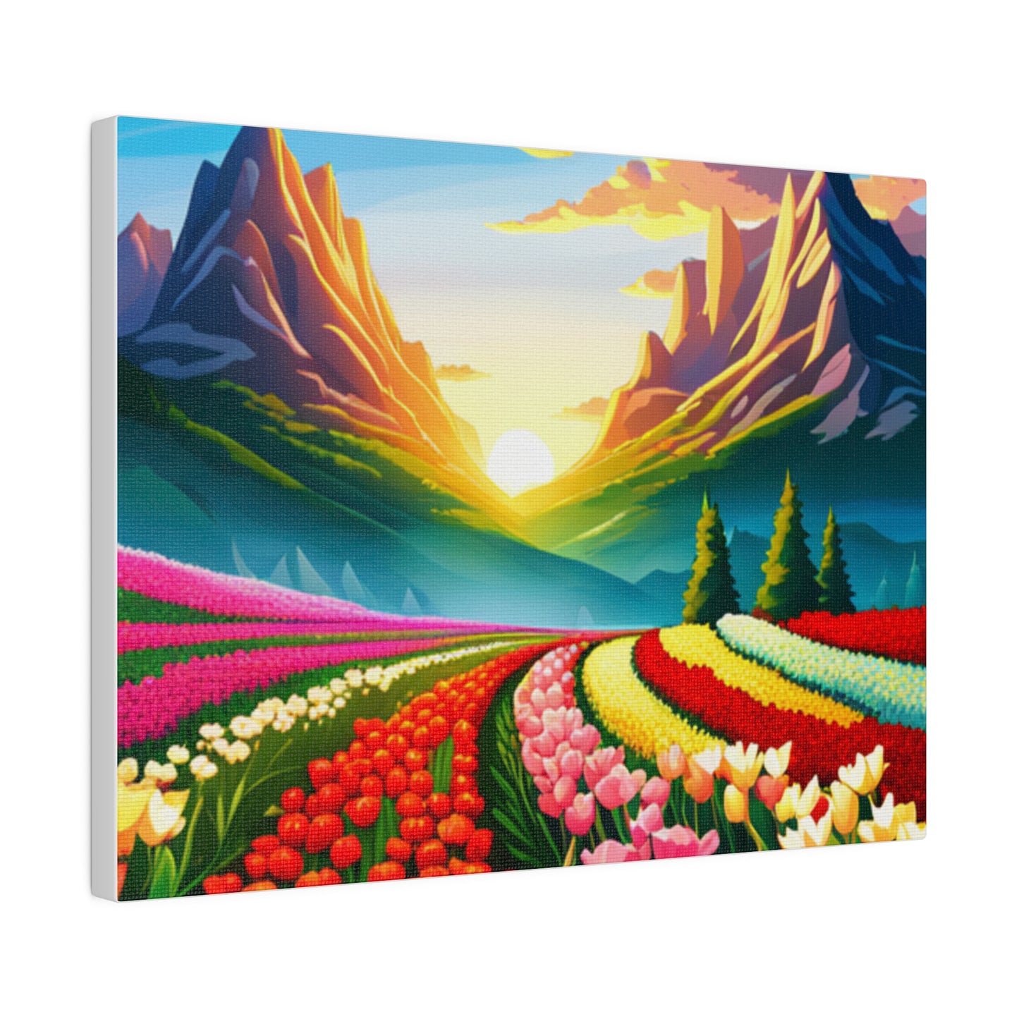 Matte Canvas, Stretched, 0.75"