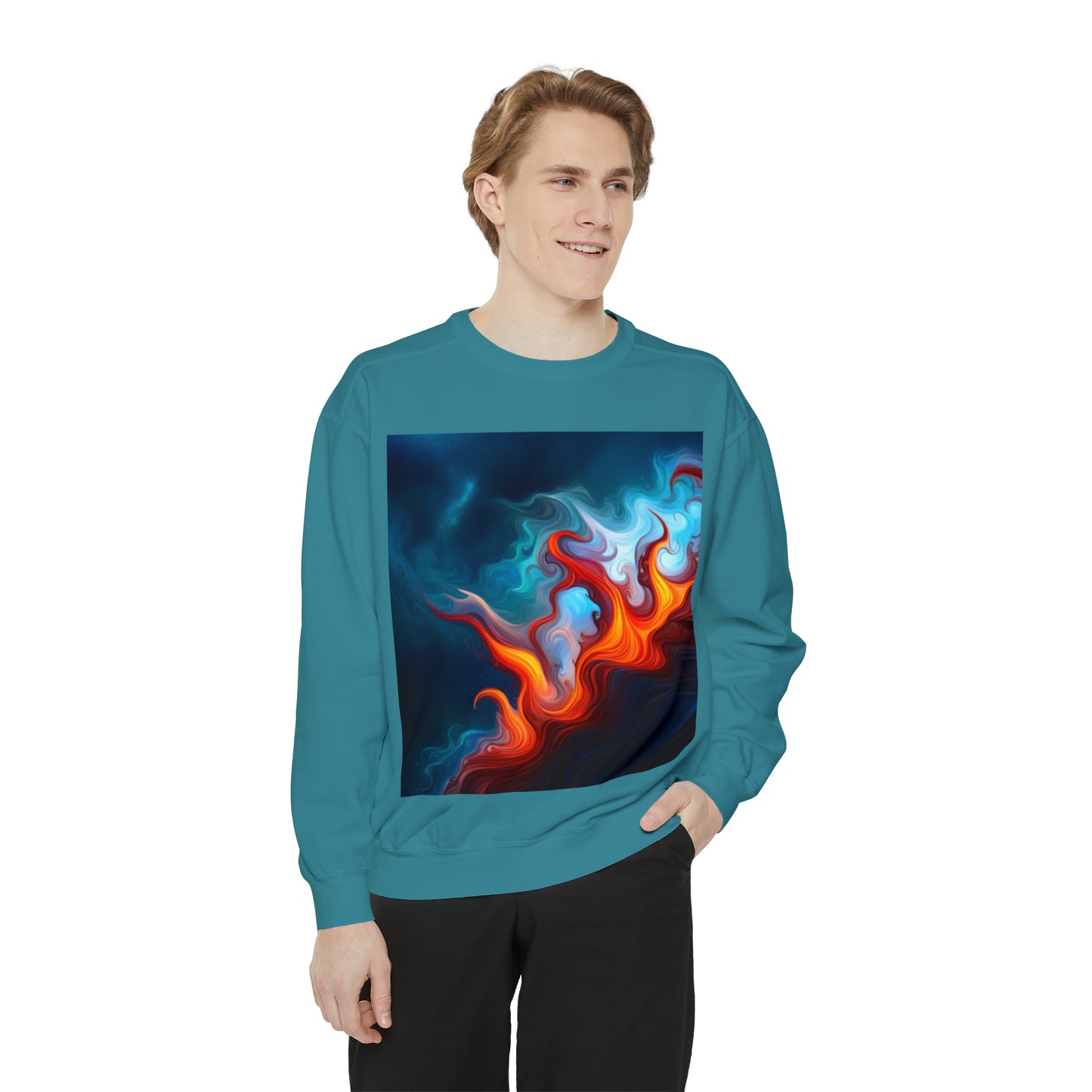 Unisex Garment-Dyed Sweatshirt