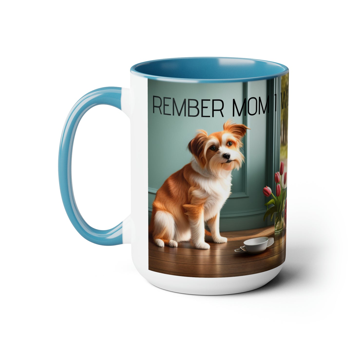 Two-Tone Coffee Mugs, 15oz