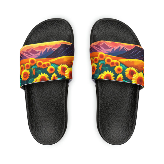 Women's PU Slide Sandals